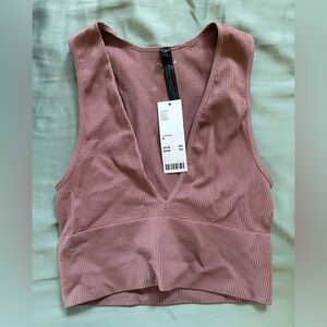 Urban Outfitters Out From Under Low Cut Crop Top Brand New
